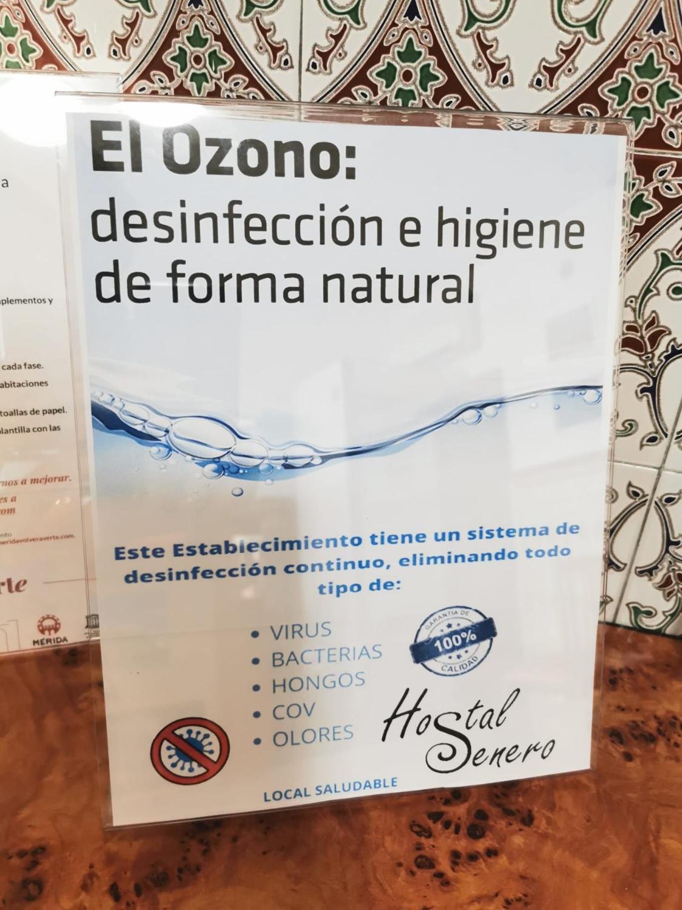 Hostal Senero Merida Bagian luar foto